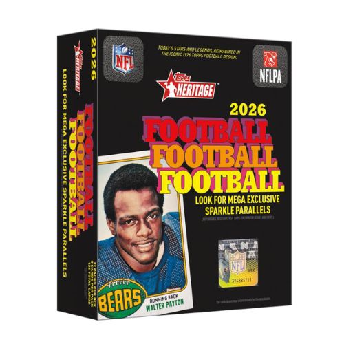 Topps Heritage Football 2026 - Mega Box