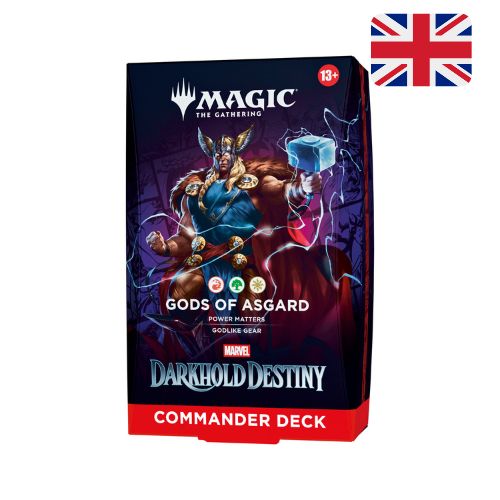 Gods of Asgard Commander Deck ENG Marvel Darkhold Destiny Magic the Gathering