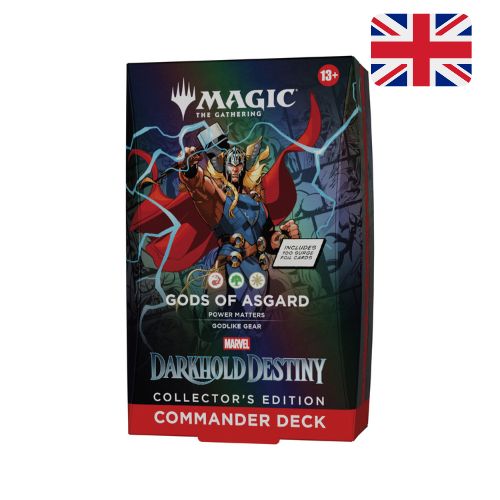 Gods of Asgard Collector Commander Deck ENG Marvel Darkhold Destiny Magic the Gathering