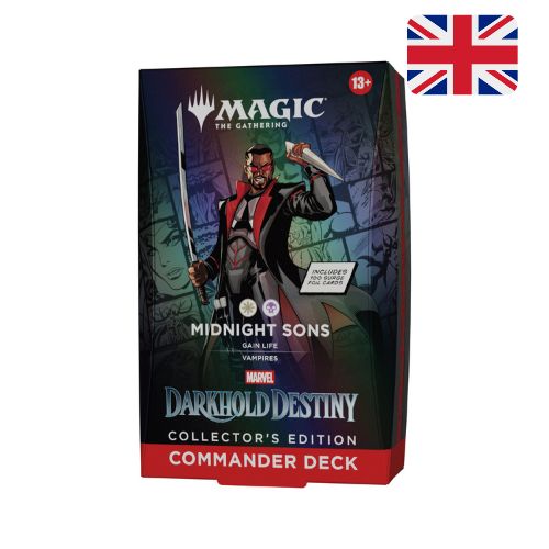 Midnight Sons Collector Commander Deck ENG Marvel Darkhold Destiny Magic the Gathering