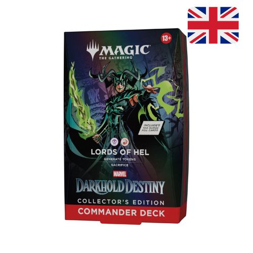 Lords of Hel Collector Commander Deck ENG Marvel Darkhold Destiny Magic the Gathering