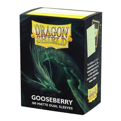 Dual Matte Gooseberry - Dragon Shield Standard (100)