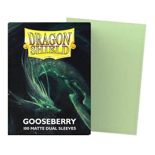 Dual Matte Gooseberry - Dragon Shield Standard (100)