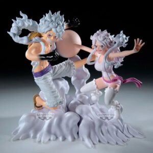 Monkey D. Luffy Gear 5 Figure - One Piece Senkozekkei Figure - Statua 15 cm