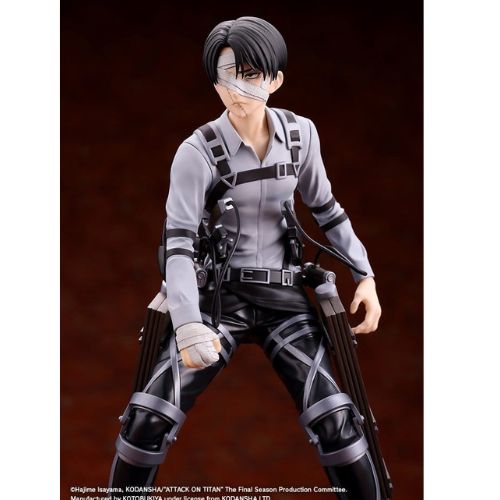Levi Ackerman Figure - Attack on Titans Oshi Works PVC Figure Statue 20 cm