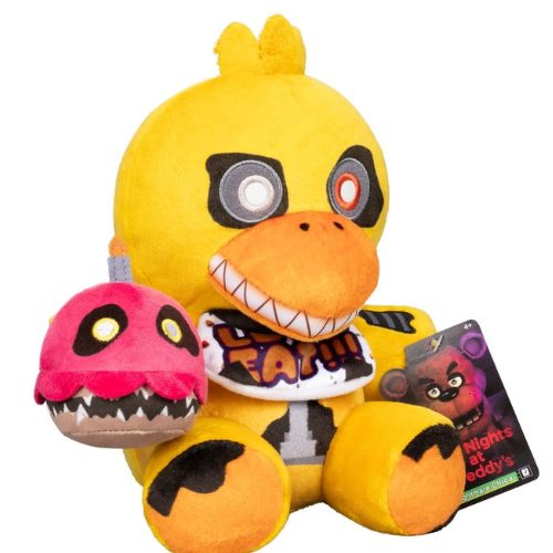 Nightmare Chica peluche 20 cm - Five Nights at Freddy’s Plush Figure Jazwares