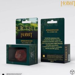 The Hobbit Spindown D20 - Ember TCG Jumbo Die - Q-Workshop