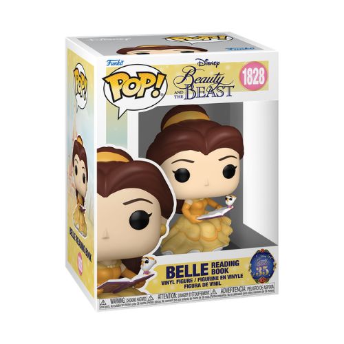 Funko POP! Disney: Beauty and the Beast - Belle Reading Book 1828