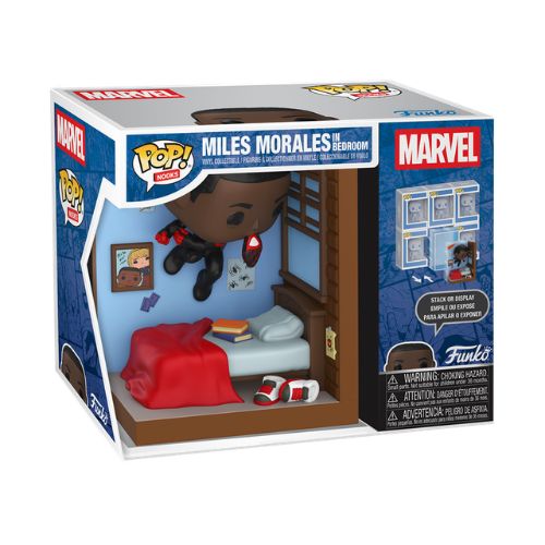 Funko POP! Nooks: Marvel - Miles Morales in Bedroom