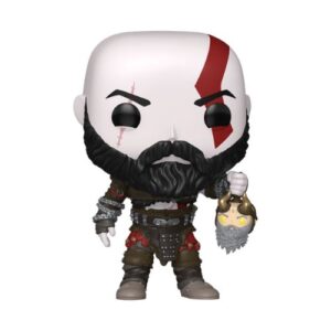 Funko POP! Games: God of War Ragnarock - Kratos with Mimir’s Head 1340
