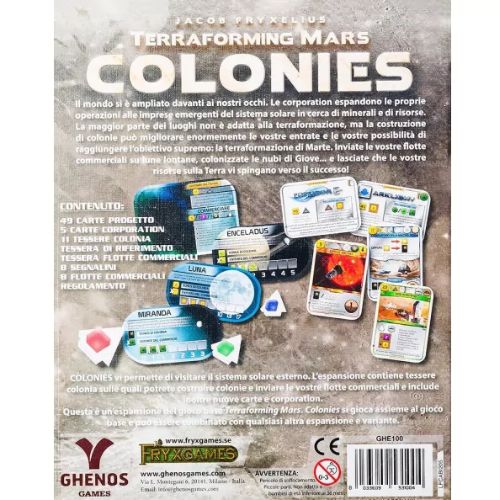Terraforming Mars - Colonies