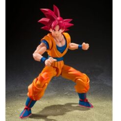 Son Goku Super Sayan God Action Figure - S.H. Figuarts Dragon Ball Action Figure 15 cm
