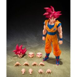 Son Goku Super Sayan God Action Figure - S.H. Figuarts Dragon Ball Action Figure 15 cm