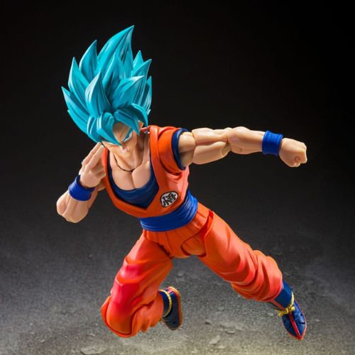 Son Goku Super Sayan Blu Action Figure - S.H. Figuarts Dragon Ball Action Figure 15 cm