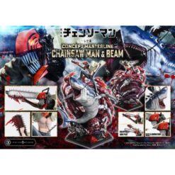Statua Chainsaw Man e Beam Prime 1 Studio 1/6 Bonus