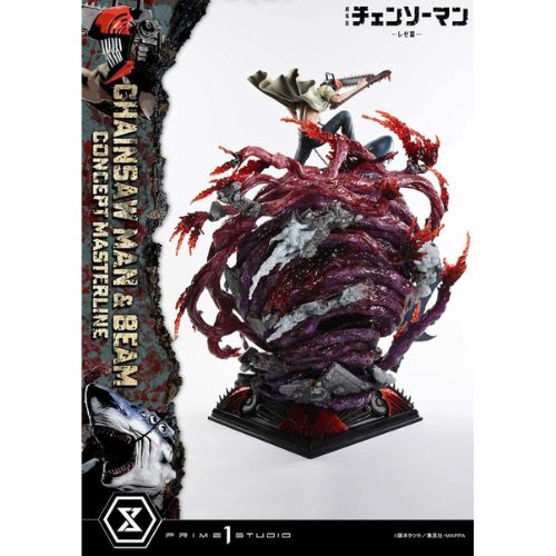 Statua Chainsaw Man e Beam Prime 1 Studio 1/6 Bonus