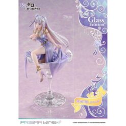 Statua Emilia Re:Zero Prisma Wing 1/7 Glass Edition