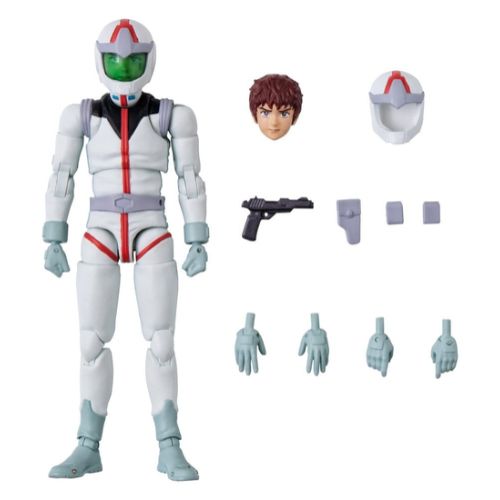 Amuro Ray G.M.G. Collection Action Figure - Gundam Action Heroes 10 cm