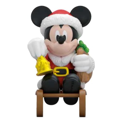 Topolino 3707 con statuina 3D topolino babbo natale