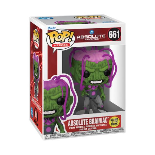 Funko POP! Heroes: DC Absolute Universe - Absolute Brainiac 661 Glows in the Dark