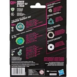 Beyblade X Armor Knight GV 8-70UN con Lanciatore