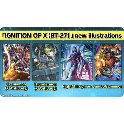 Digimon Card Game Ignition of X - (BT-27)