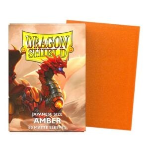 Matte Amber Sleeves - Dragon Shield Japanese (60)