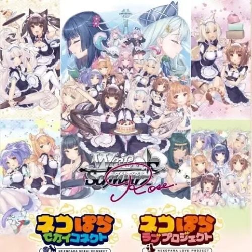 Weiss Schwarz Rose Nekopara Box 10 Buste Jap