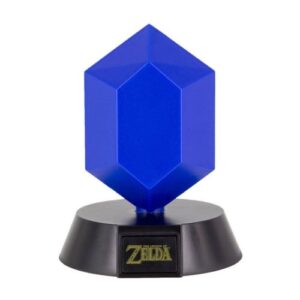 Lampada Zelda Rupia Blu 3D 10 cm Ufficiale Nintendo
