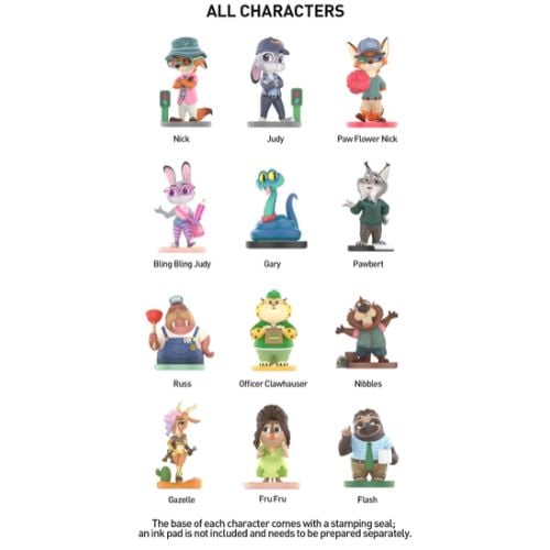 Zootopia 2 Next Adventure Blind Box - Pop Mart