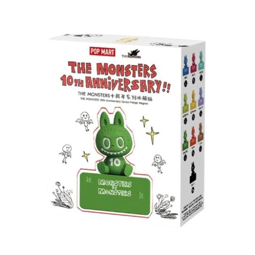 Labubu 10th Anniversary Fridge Magnet Blind Box | Pop Mart