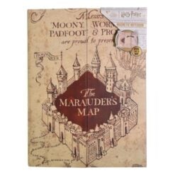 Quaderno Magnetico A5 Mappa del Malandrino Harry Potter