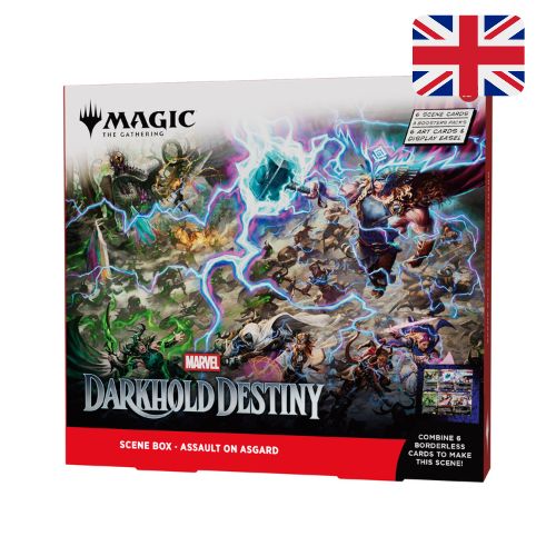 Assault on Asgard Marvel Darkhold Destiny Scene Box ENG Magic the Gathering