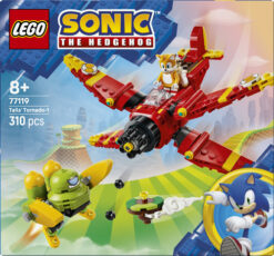 LEGO Sonic the Hedgehog 77119 Tornado-1 di Tails, Aereo Giocattolo con 2 Personaggi e Smeraldo del Caos, Regalo per Gamer 8+ - immagine 6