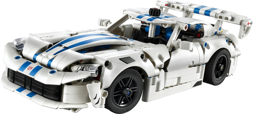LEGO Technic 42234 Auto Sportiva Dodge Viper GTS-R, Macchina Giocattolo con Motore V10, Sterzo e Differenziale, Regalo da 10+ - immagine 2