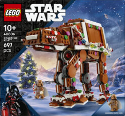 LEGO Star Wars 40806 Walker AT-AT Pan di Zenzero, Gioco di Natale con Minifigure di Darth Vader, Regalo Natalizio Bambini 10+ - immagine 7