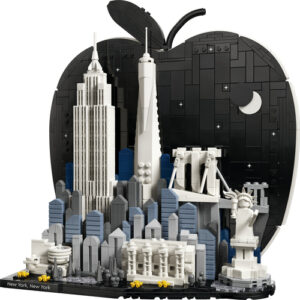 Alternative view of LEGO Architecture 21066 New York City – La Grande Mela, Kit Modellismo da Adulti, Decorazione con Monumenti, Regalo Fai da te