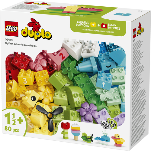 LEGO DUPLO 10479 Scatola Creativa Colorata, Giochi Didattici per lo Sviluppo della Motricità Fine, Regalo Bambini da 1+ Anni - immagine 7