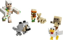 Alternative view of LEGO Minecraft 21592 Attacco nel Deserto del Fantino di Polli, Giocattolo con 6 Personaggi, Regalo per Gamer e Bambini da 9+
