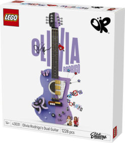 LEGO Editions 43031 La Chitarra Bicolore di Olivia Rodrigo, Kit Modellismo 3D con 2 Minifigure, Stelle e Farfalle, Regalo 14+ - immagine 8