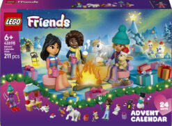 LEGO Friends 42698 Calendario dell'Avvento 2026, Giochi per Bambine da 6+ per il Countdown di Natale, Regalo con 24 Sorprese