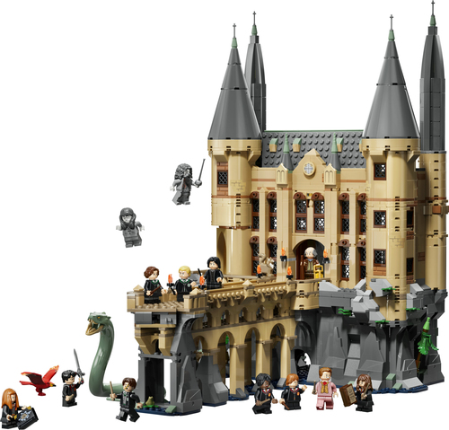 LEGO Harry Potter 76473 Castello di Hogwarts: Ala Est, Giocattolo con 13 Minifigure e Patronus da Collezione, Regalo da 10+ - immagine 2
