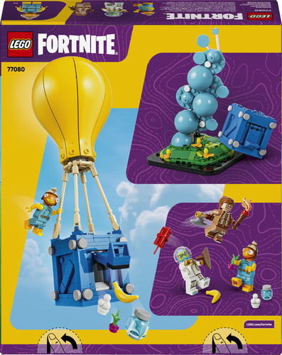 LEGO Fortnite 77080 Consegna di Rifornimenti, Giocattolo con 3 Minifigure e Accessori, Decorazione Gaming Room, Regalo 10+ - immagine 8