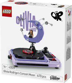 LEGO Editions 43029 La Mezzaluna del Concerto di Olivia Rodrigo, Kit con Giradischi, Vinile e Minifigure, Regalo da 14+ Anni - immagine 8
