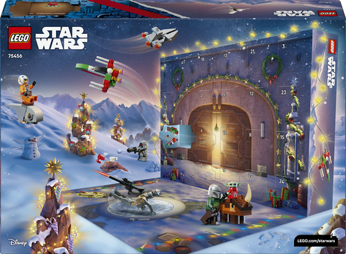 LEGO Star Wars 75456 Calendario dell'Avvento 2026, Giochi Bambini 6+ per Countdown di Natale con 24 Sorprese, Regalo per Fan - immagine 6