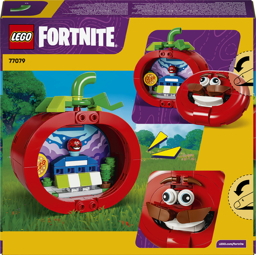 LEGO Fortnite 77079 Testa di Pomodoro, Personaggio Giocattolo, Decorazione Cameretta, Regalo per Gamer, Bambini e Bambine 10+ - immagine 8