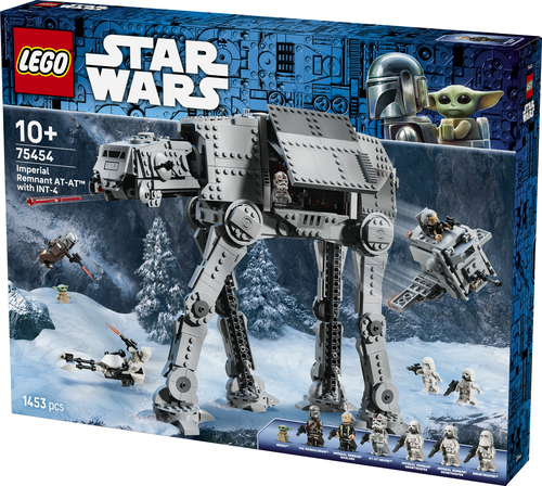 LEGO Star Wars 75454 AT-AT Imperial Remnant con INT-4, Kit con Navetta, Speeder Bike, 6 Minifigure e 1 Figura, Regalo da 10+ - immagine 4