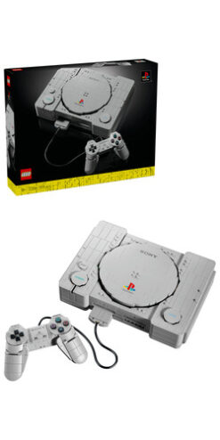LEGO 72306 PlayStation, Kit di Modellismo per Adulti con Controller, Pulsanti e 2 Diorami di Videogiochi, Regalo per Gamer - immagine 8