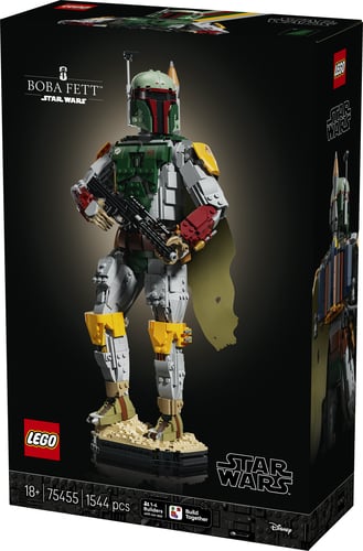 LEGO Star Wars 75455 Boba Fett Action Figure, Kit Modellismo per Adulti con Minifigure, Regalo Fan del Ritorno dello Jedi - immagine 8