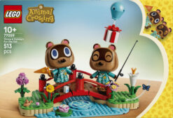 LEGO Animal Crossing 77059 Una Giornata all'Aria Aperta per Mirco e Marco, Action Figure di Procioni con Accessori, Regalo 10+ - immagine 6
